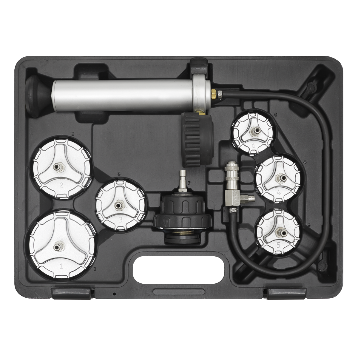 Cooling System Pressure Test Kit 7pc - Commercial
