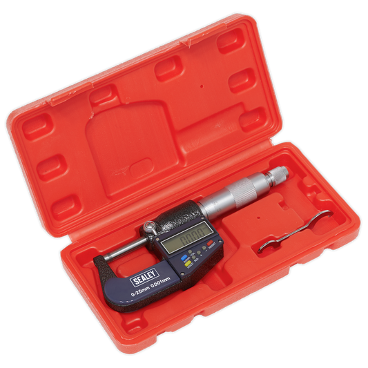 Digital External Micrometer 0-25mm(0-1")