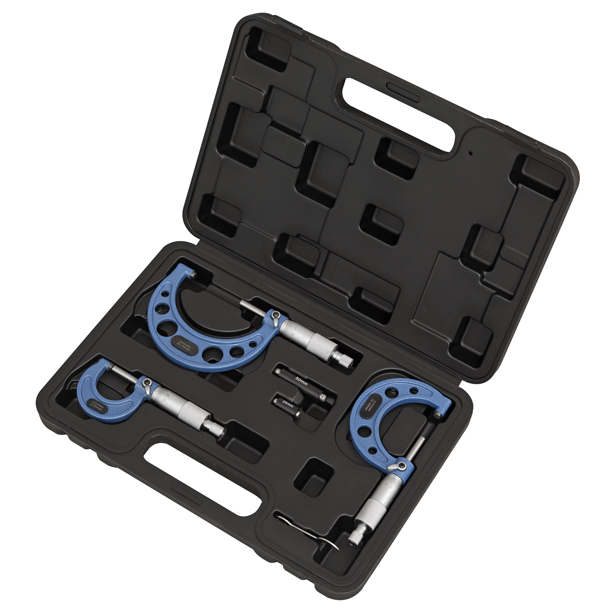 Micrometer Set 3pc Metric