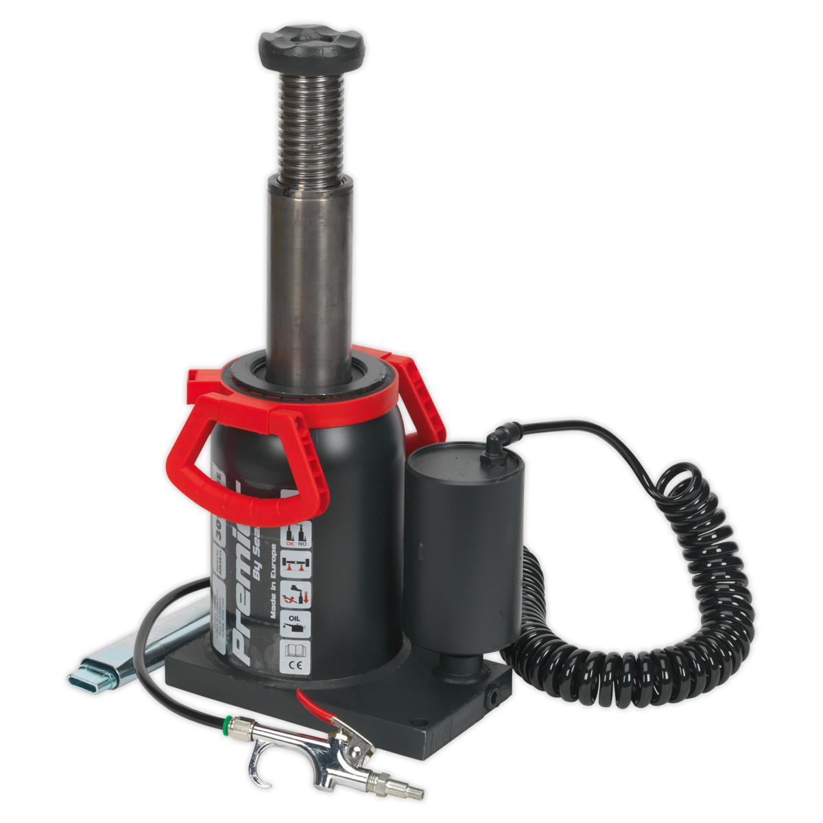 Bottle Jack 30 Tonne Manual/Air Hydraulic