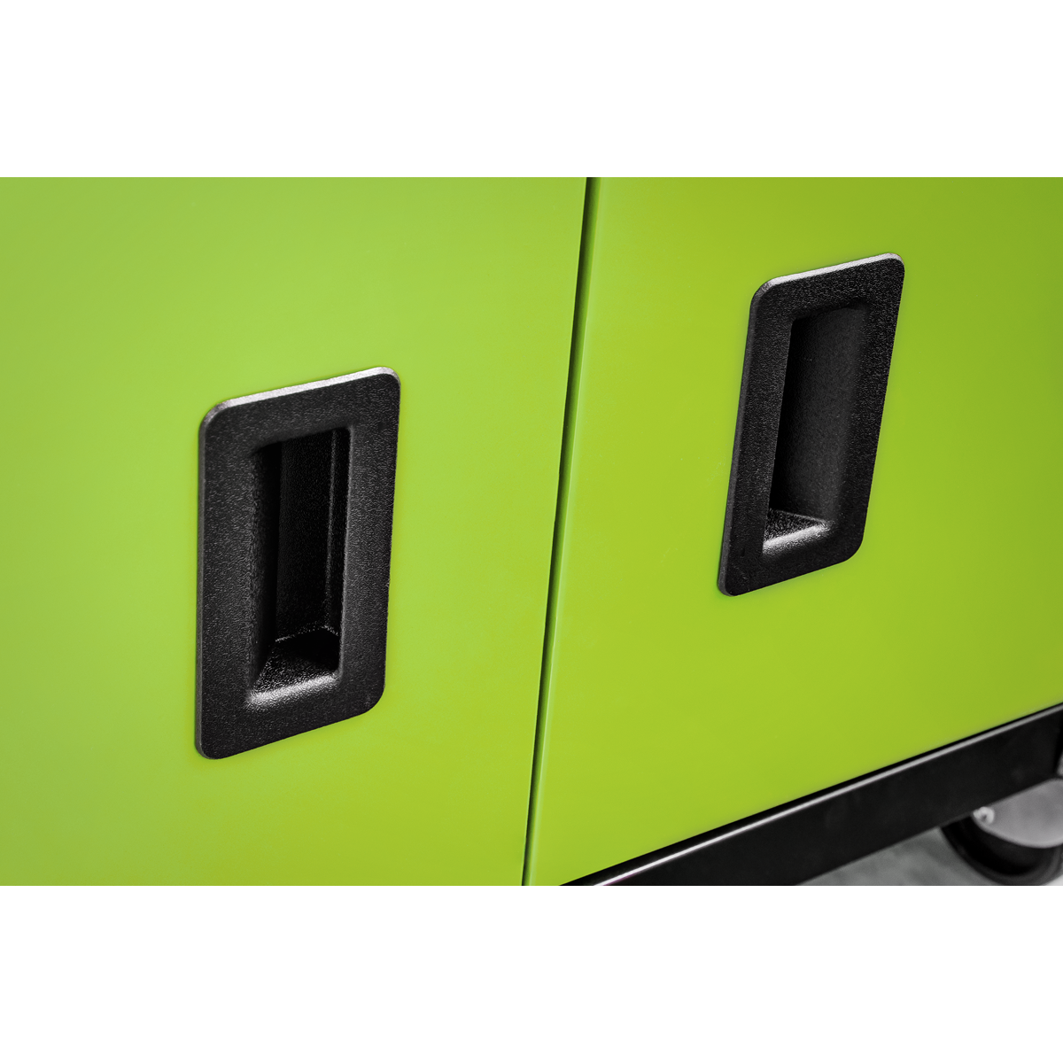 Topchest & Rollcab Combination 6 Drawer with Ball-Bearing Slides - Hi-Vis Green