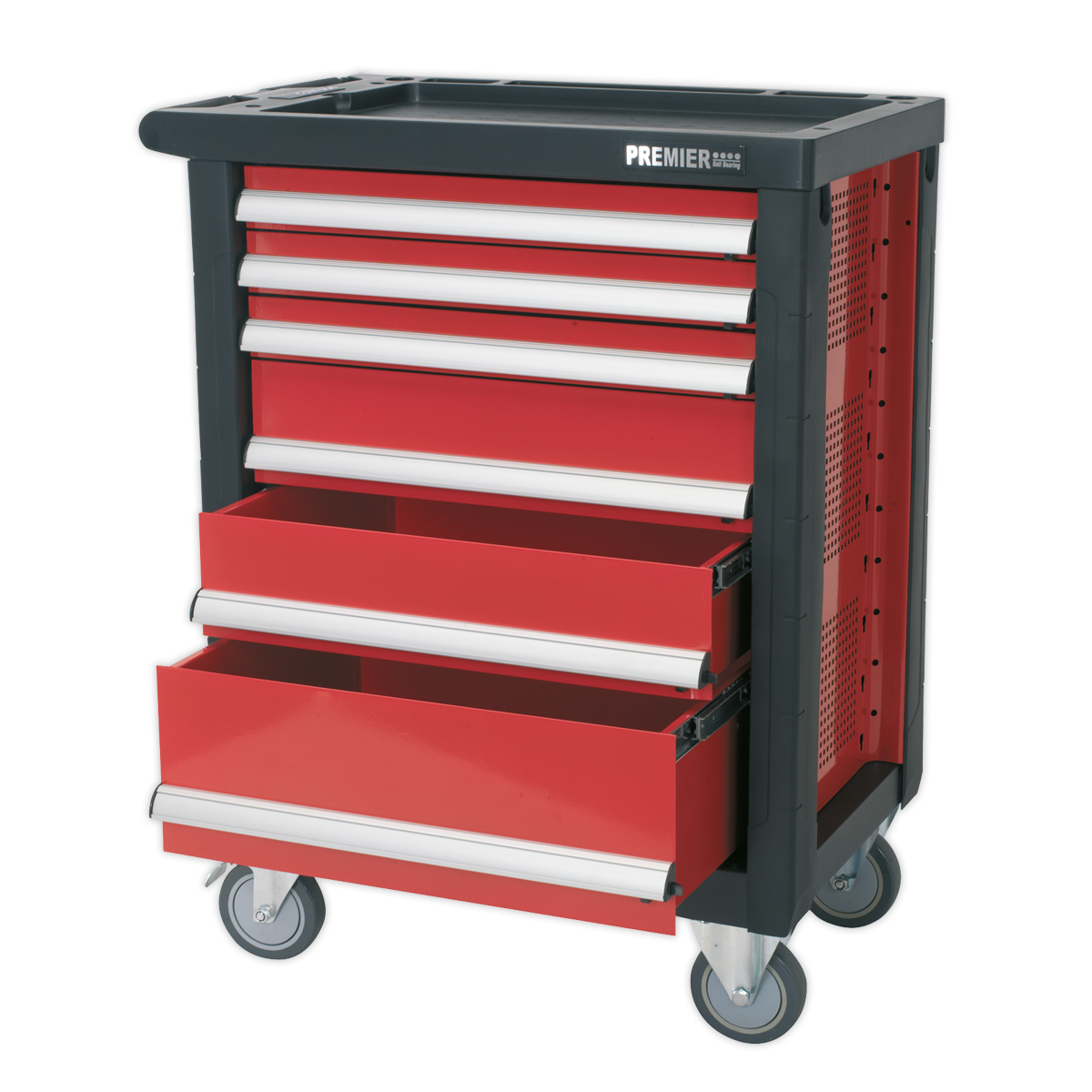 Rollcab 6 Drawer with Ball-Bearing Slides