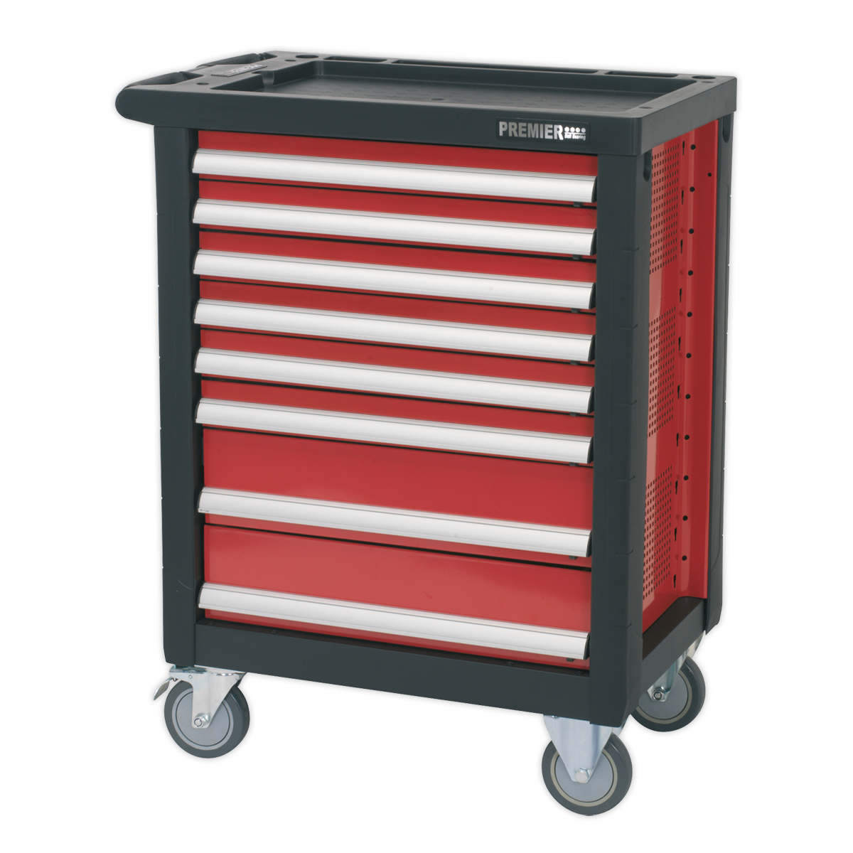 Rollcab 8 Drawer with Ball-Bearing Slides