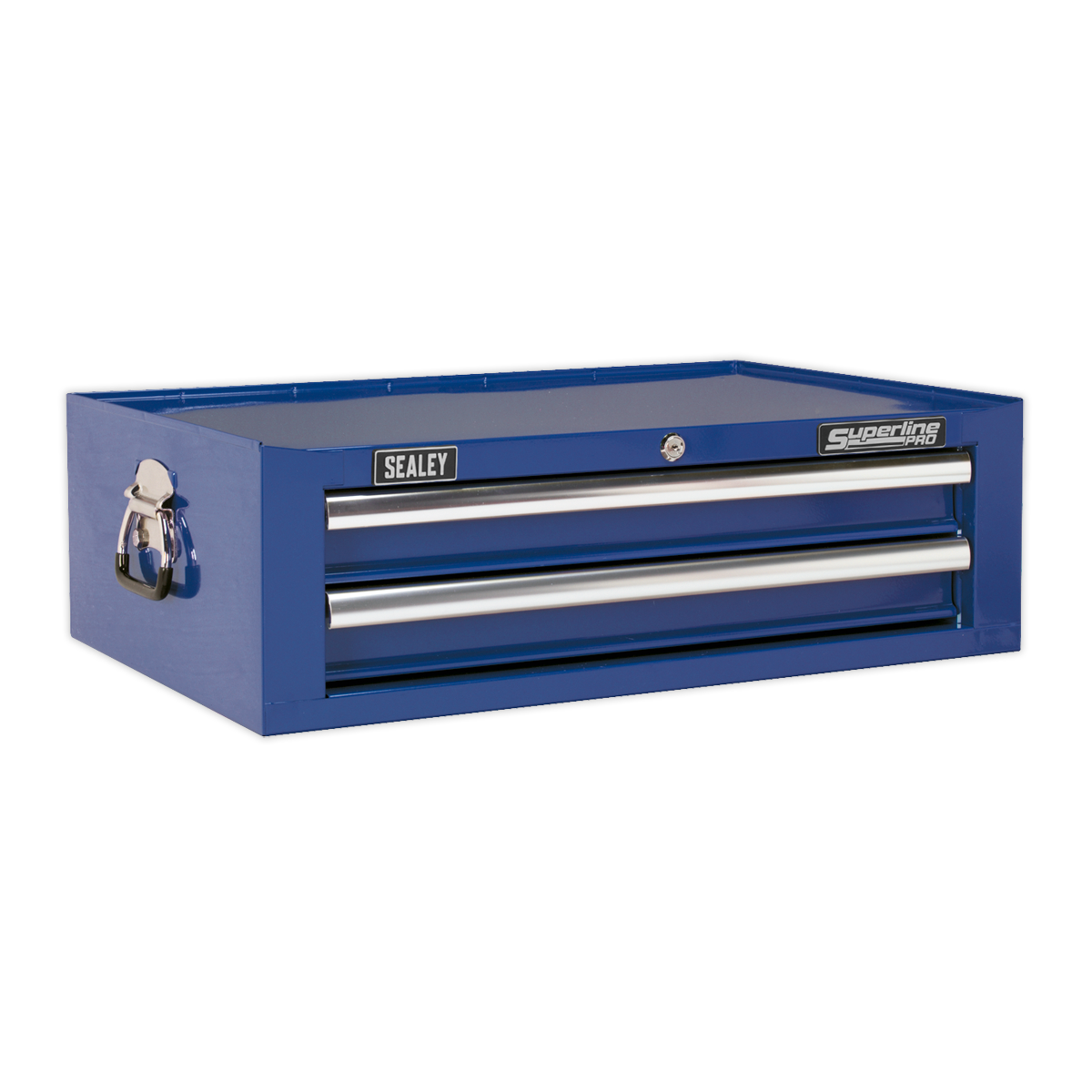 Tool Chest Combination 14 Drawer with Ball-Bearing Slides - Blue & 446pc Tool Kit