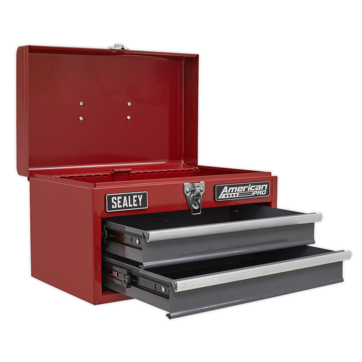 Toolbox 2 Drawer with Ball-Bearing Slides