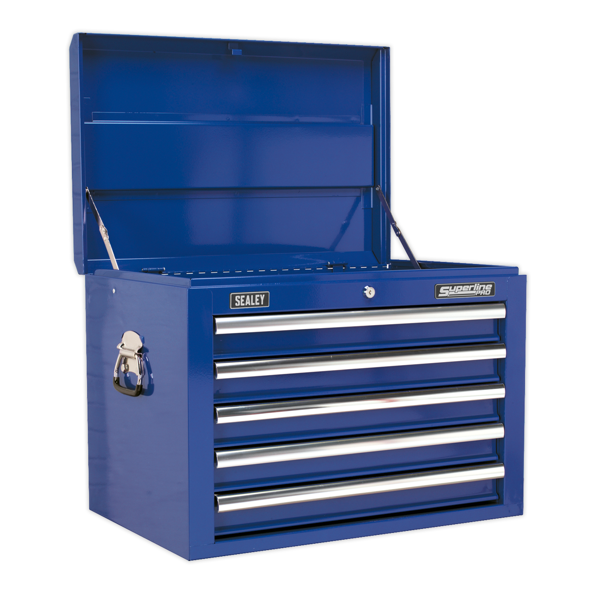 Topchest 5 Drawer with Ball-Bearing Slides - Blue