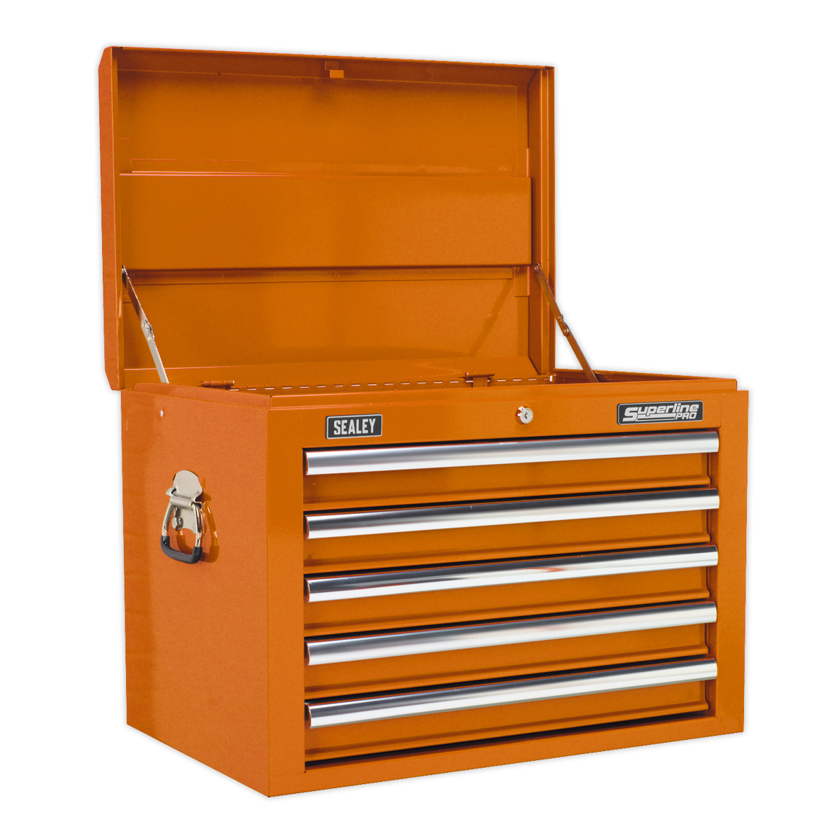 Topchest 5 Drawer with Ball-Bearing Slides - Orange