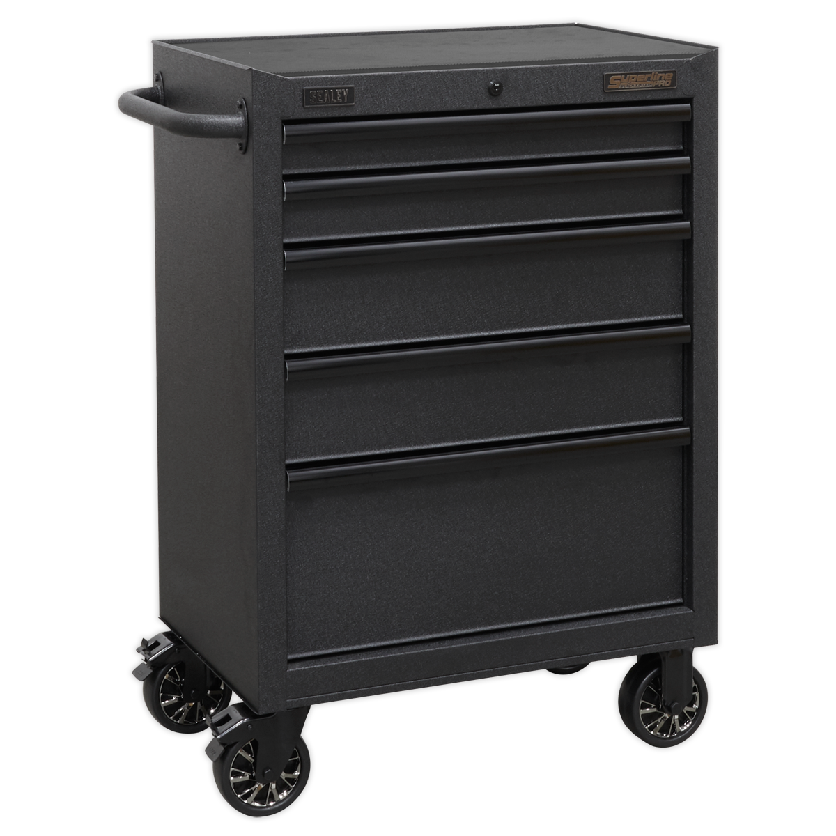 Rollcab 5 Drawer 680mm with Soft Close Drawers