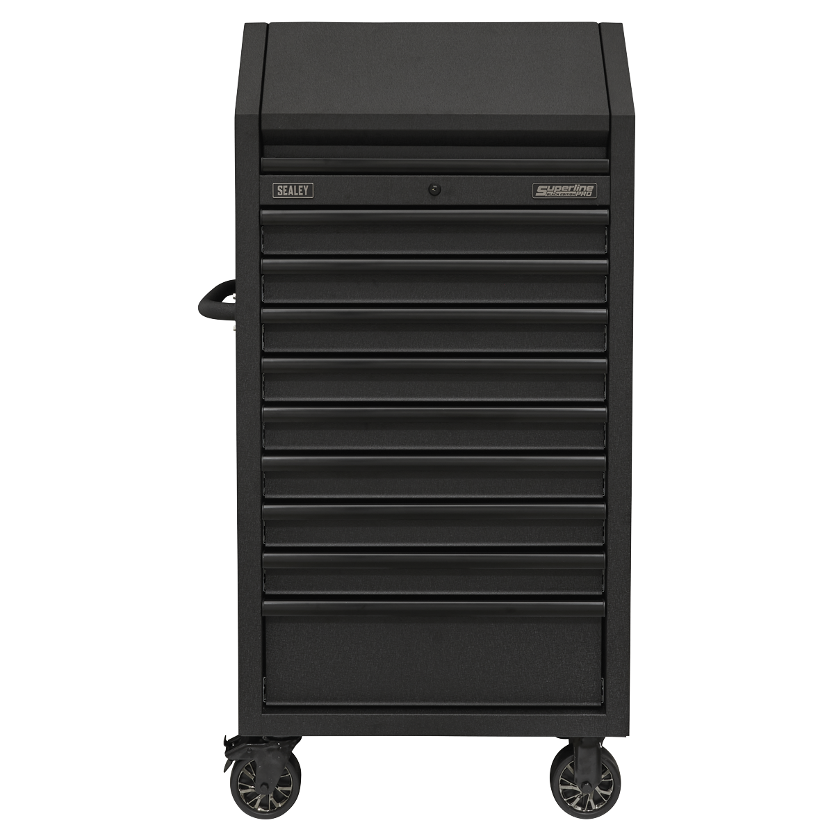 Tower Cabinet 9 Drawer 690mm with Soft Close Drawers & Power Strip