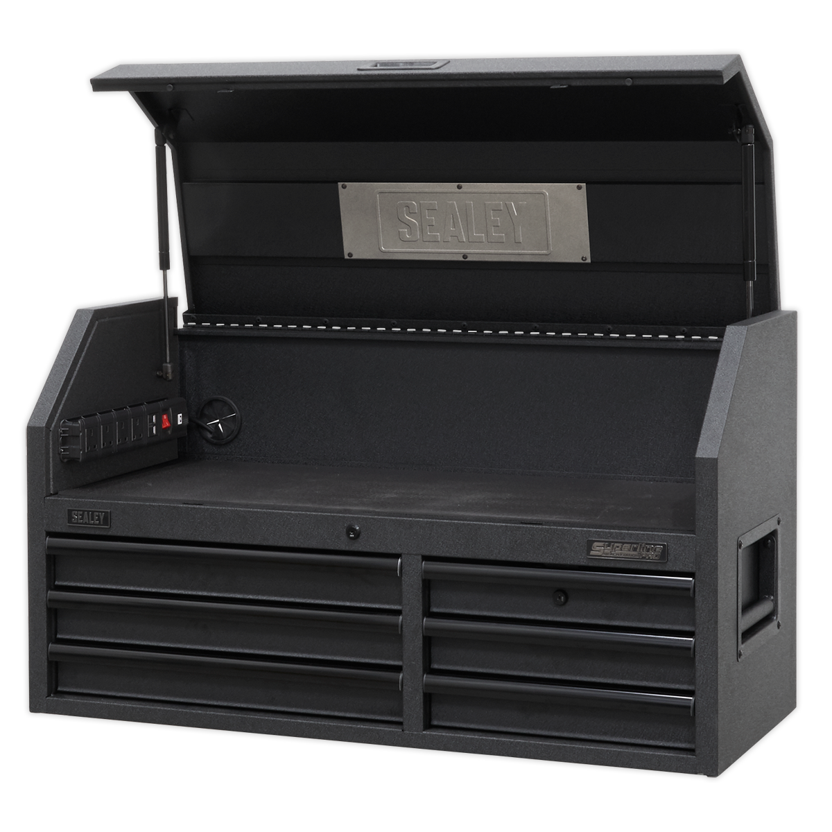 Topchest 6 Drawer 1030mm with Soft Close Drawers & Power Strip