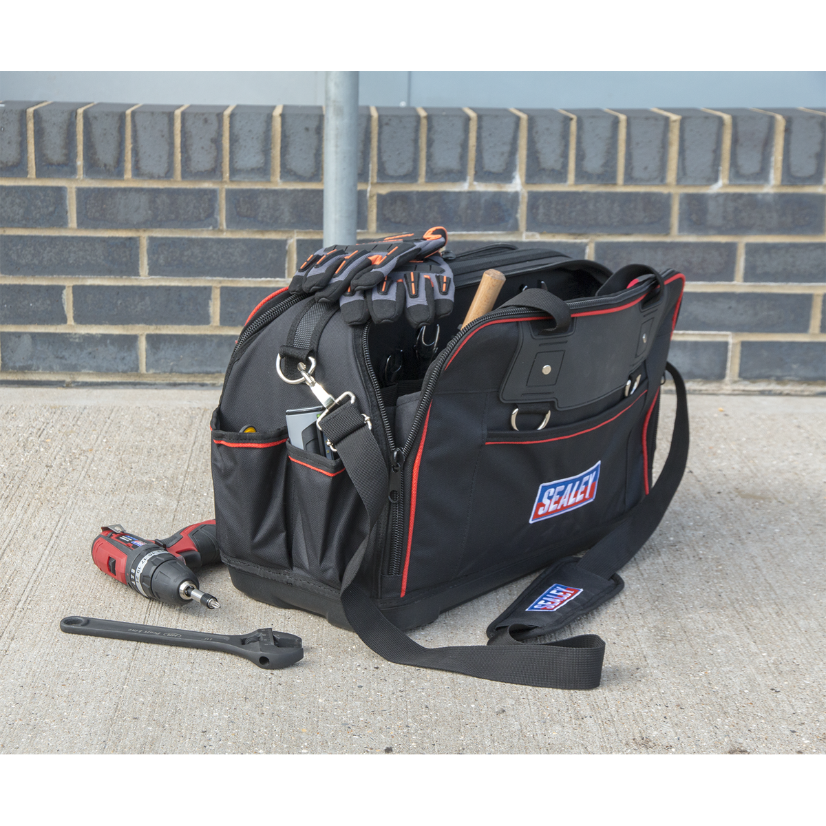 Tool Storage Bag with 24 Pockets 500mm Heavy-Duty