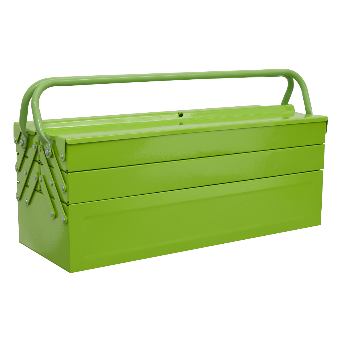 Cantilever Toolbox 4 Tray 530mm Green