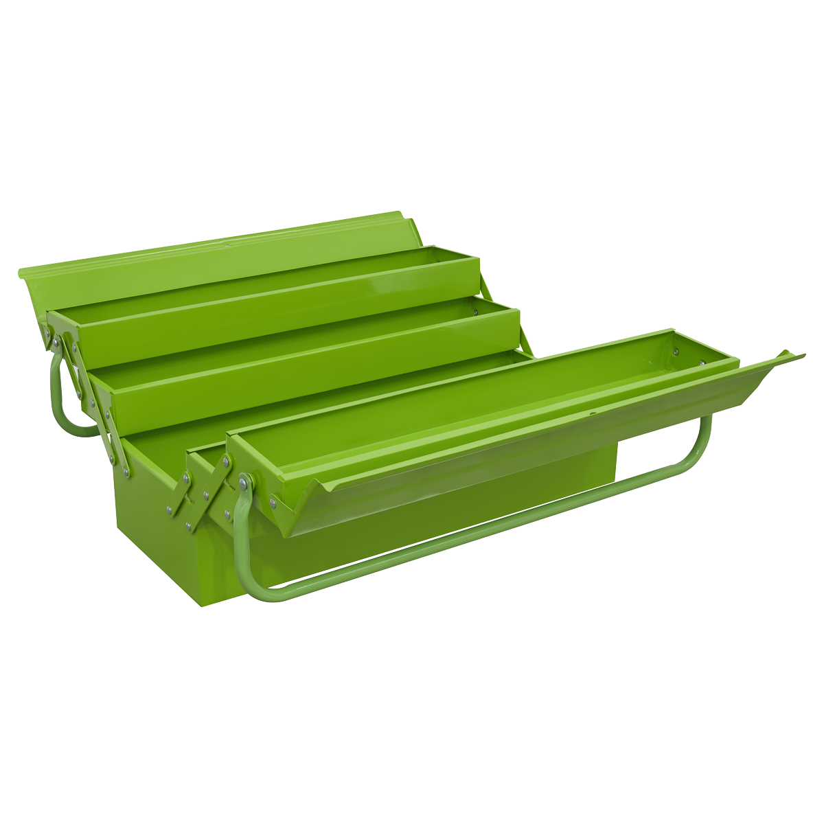 Cantilever Toolbox 4 Tray 530mm Green