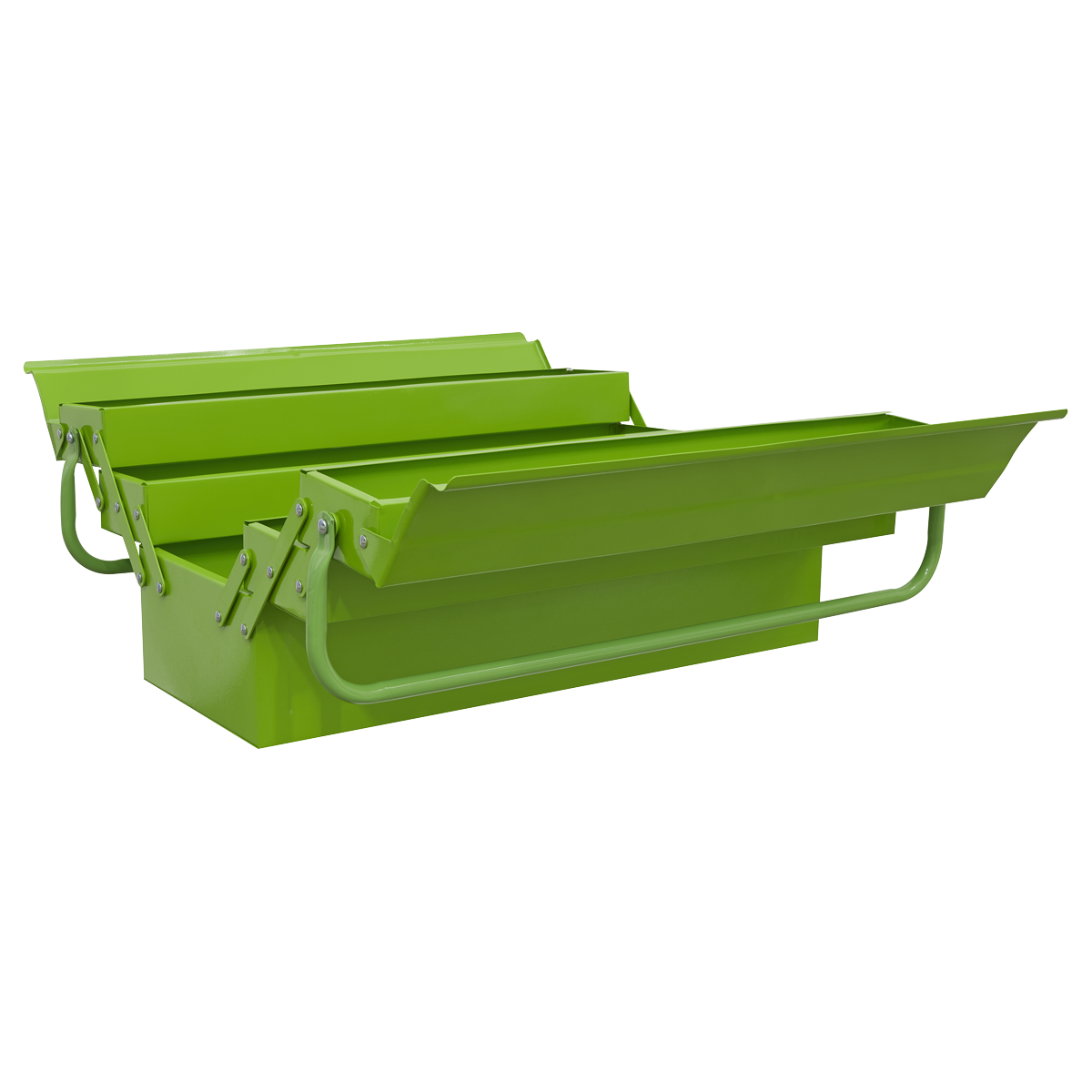 Cantilever Toolbox 4 Tray 530mm Green