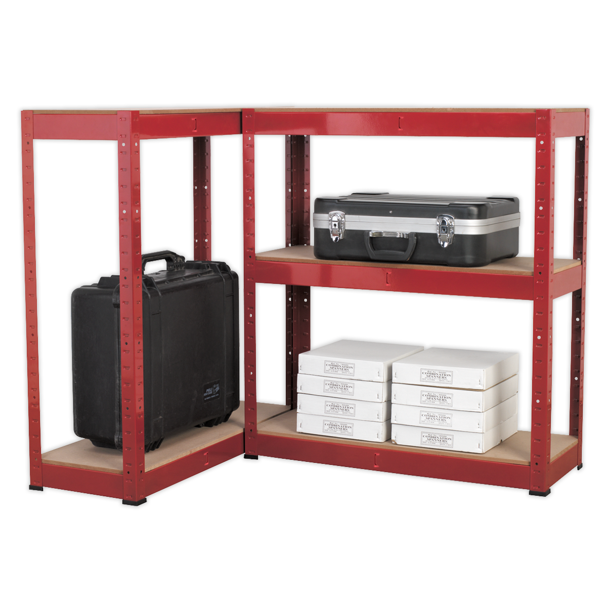 Racking Unit with 5 Shelves 150kg Capacity Per Level