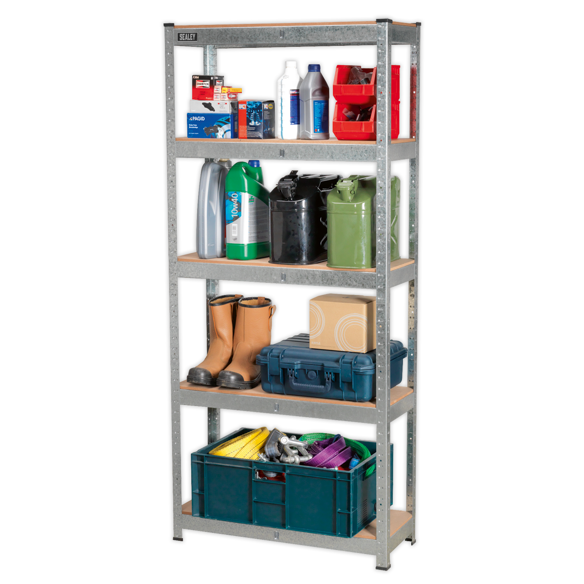 Racking Unit 5 Shelf 150kg Capacity Per Level