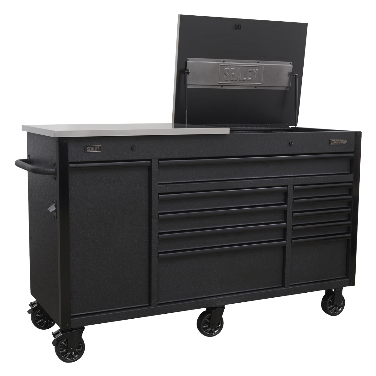 Mobile Tool Cabinet 1600mm with Power Tool Charging Drawer