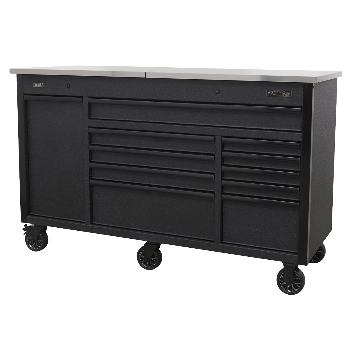 Mobile Tool Cabinet 1600mm with Power Tool Charging Drawer