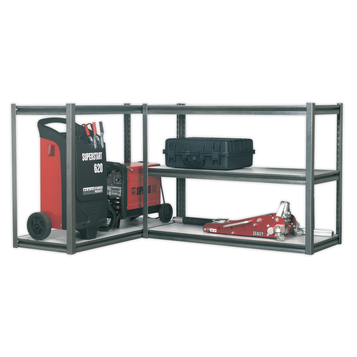 Racking Unit with 5 Shelves 600kg Capacity Per Level