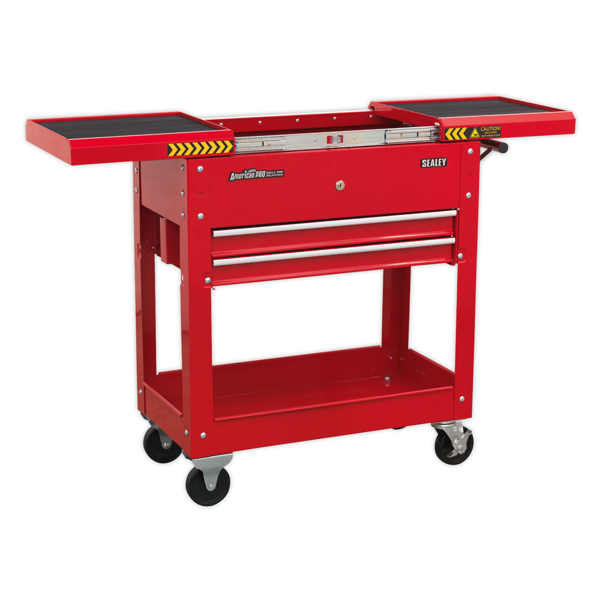 Mobile Tool & Parts Trolley - Red