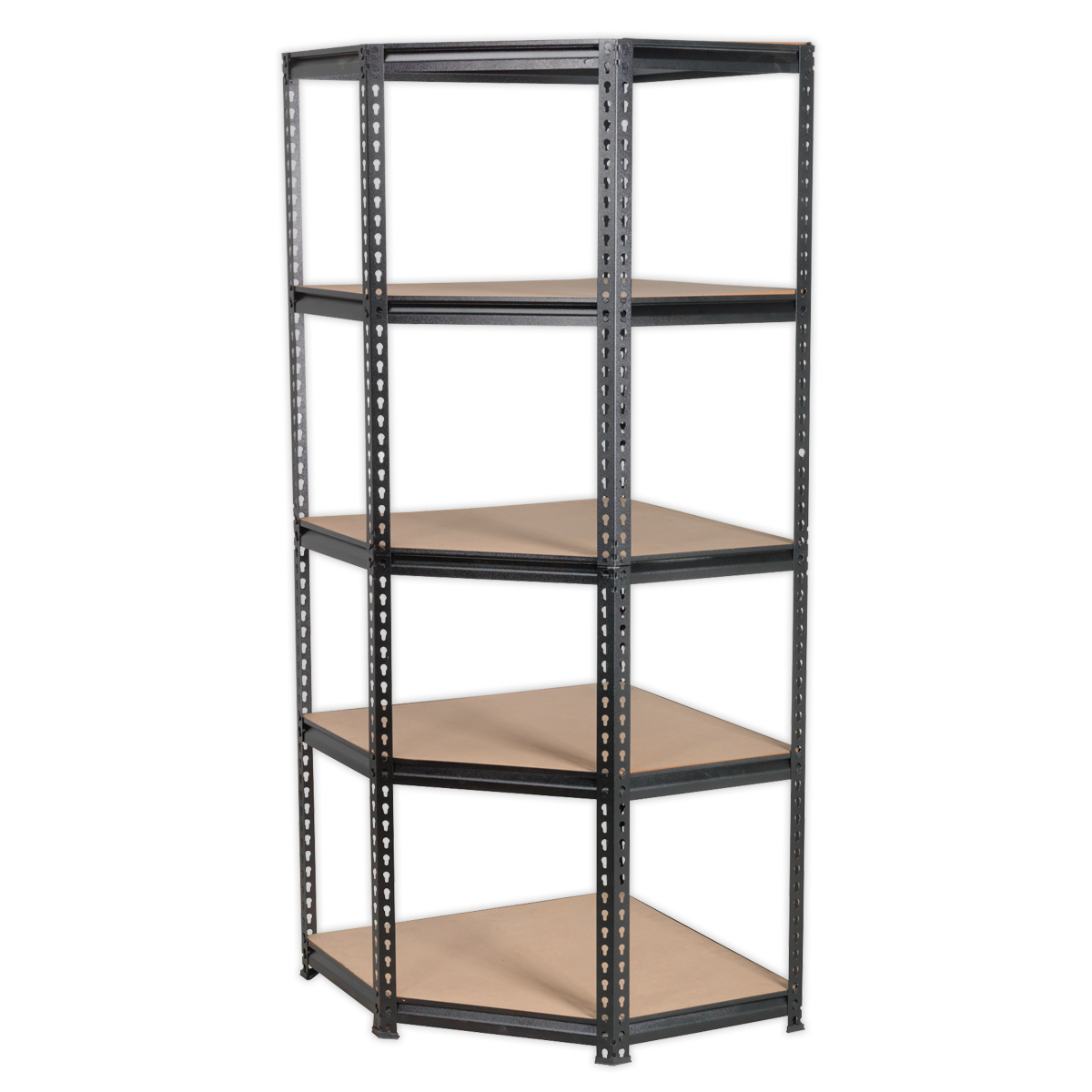 Corner Racking Unit 5 Level 150kg Capacity Per Level