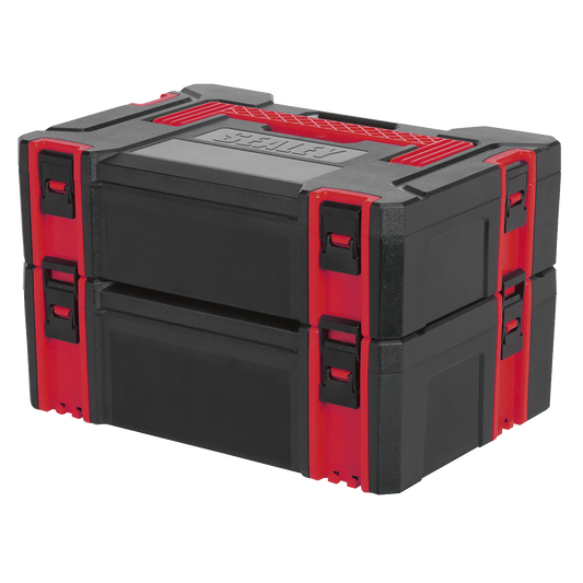 ABS Stackable Click Together Toolbox - Small