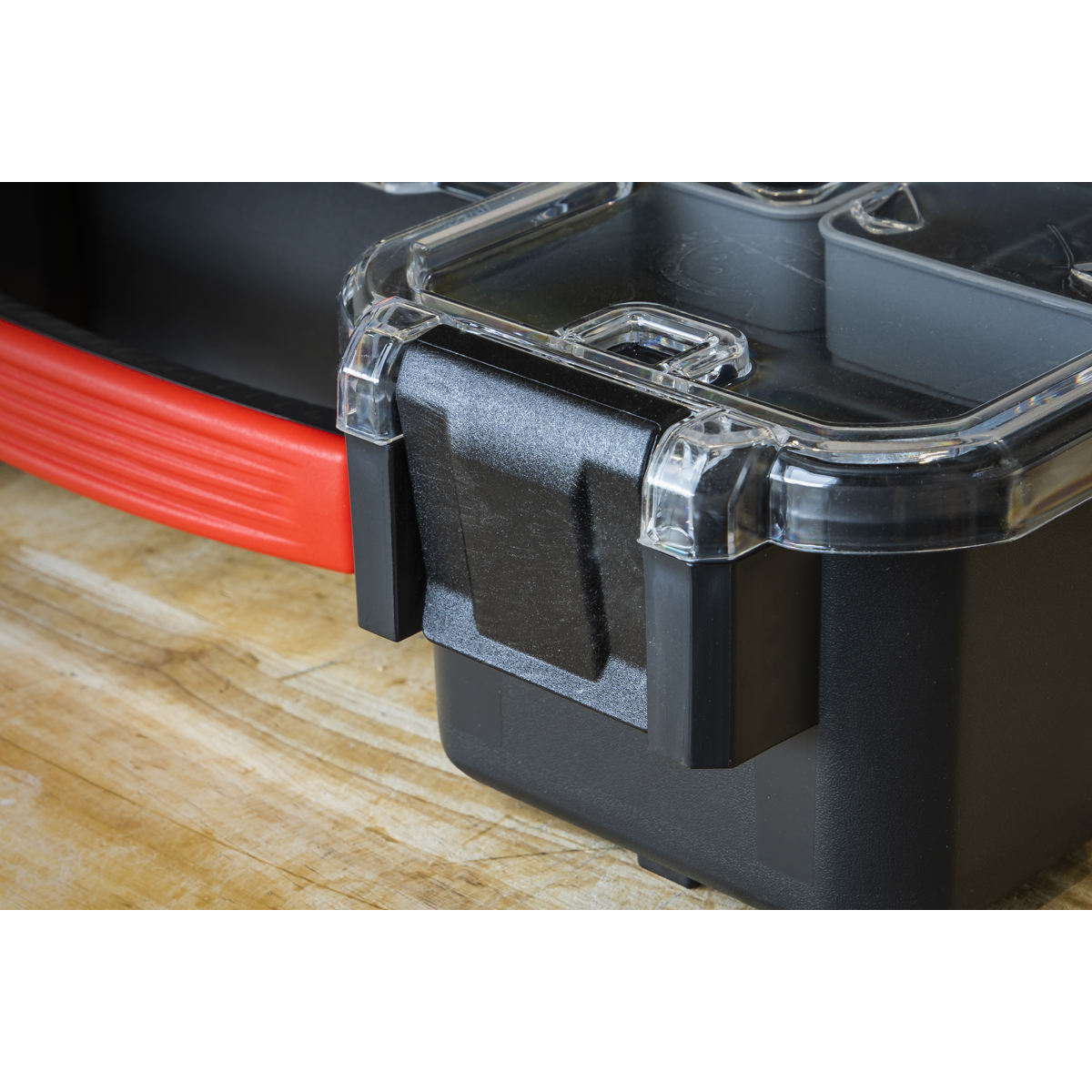 Parts Storage Case with Fixed & Removable Compartments