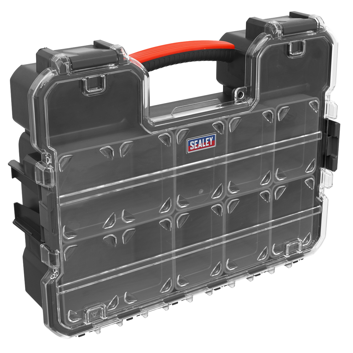 Parts Storage Case with Fixed & Removable Compartments