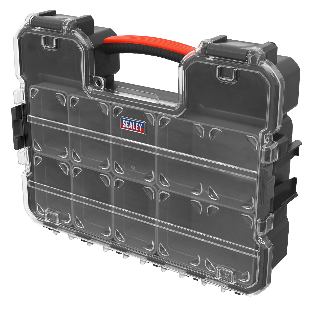 Parts Storage Case with Fixed & Removable Compartments