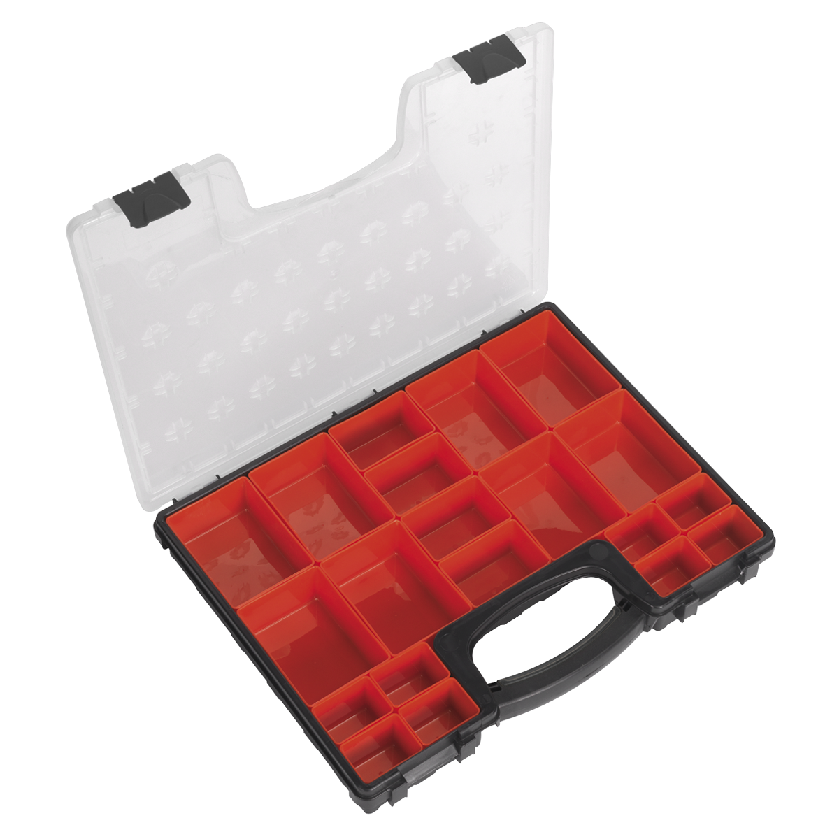 Parts Storage Case with 20 Removable Compartments