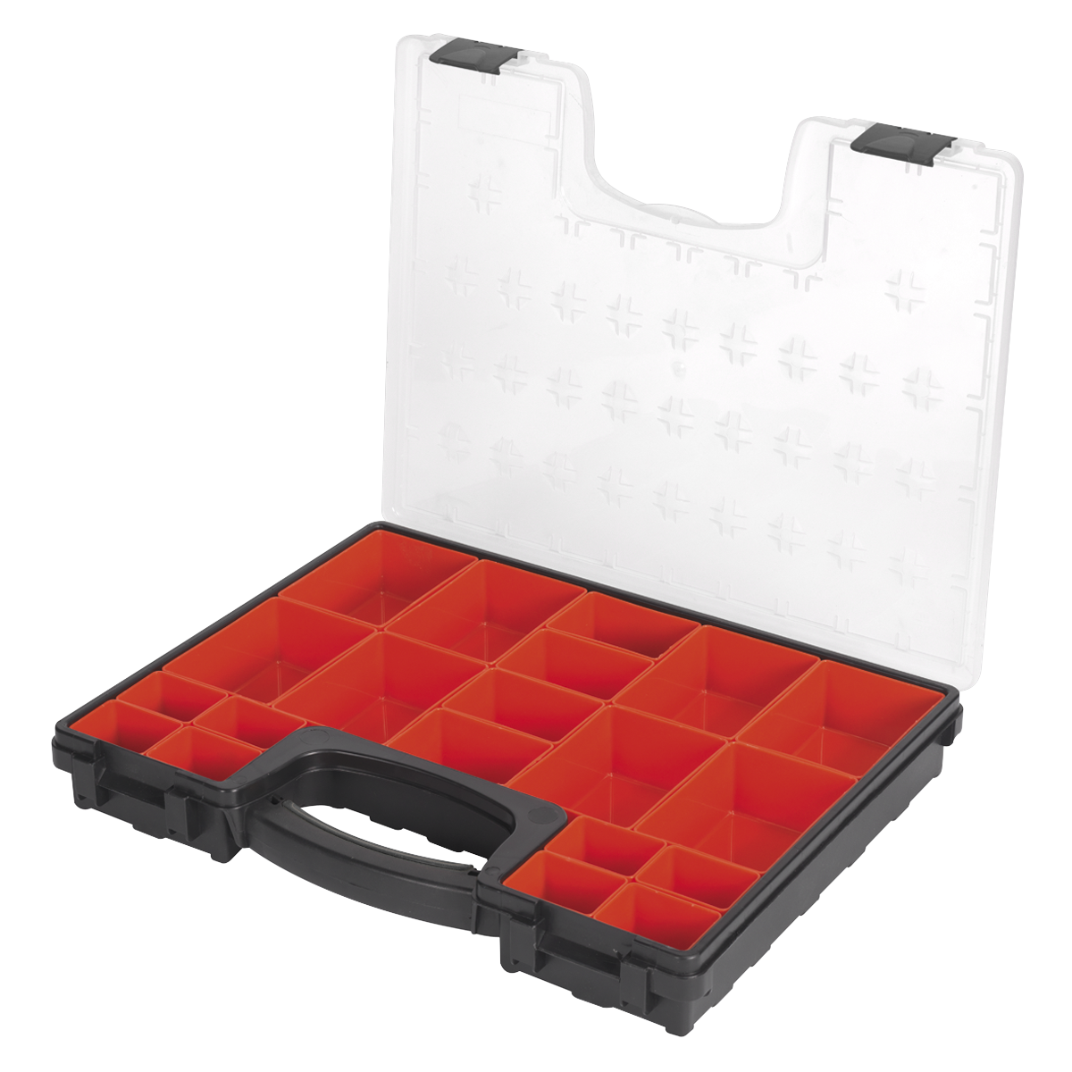 Parts Storage Case with 20 Removable Compartments