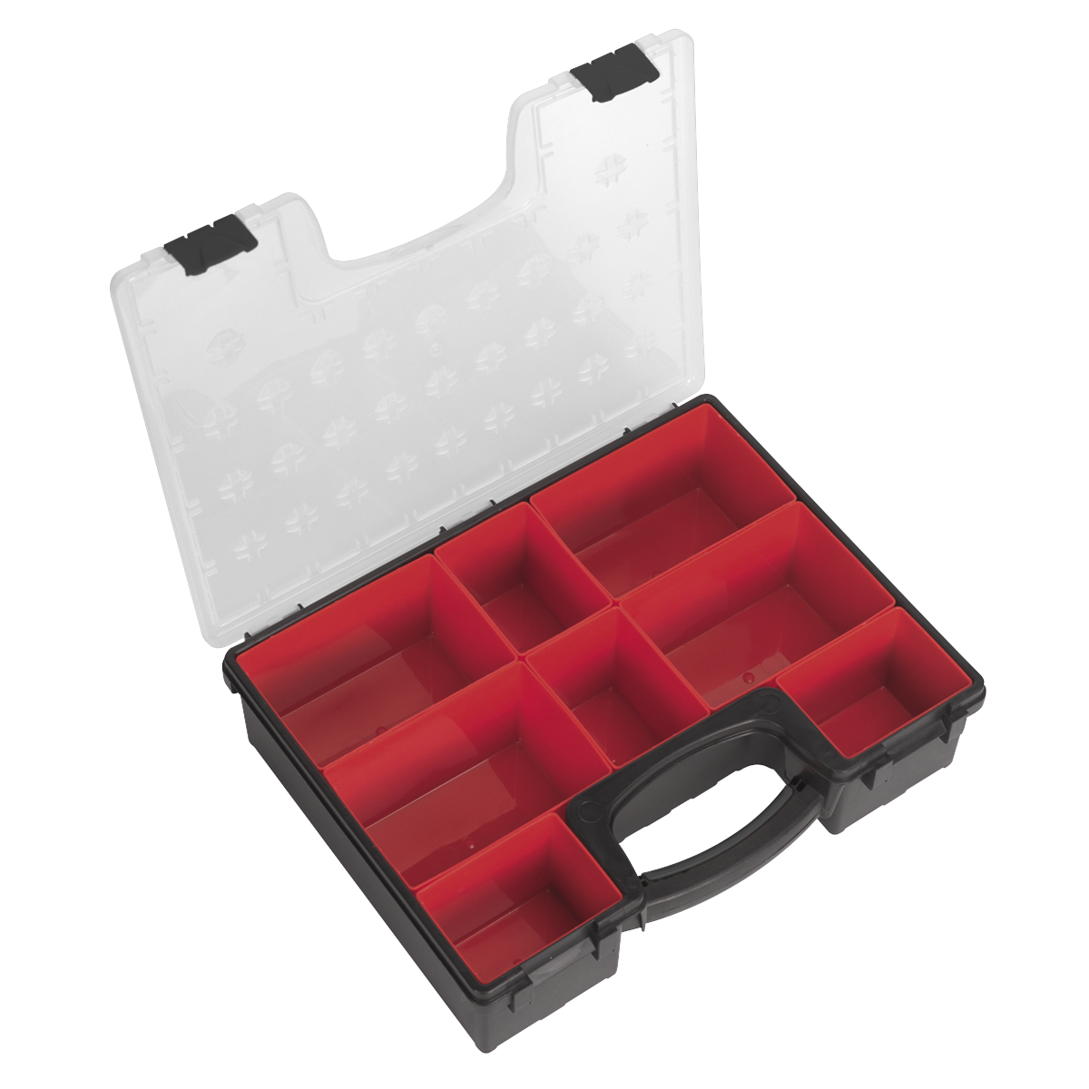 Parts Storage Case with 8 Removable Compartments