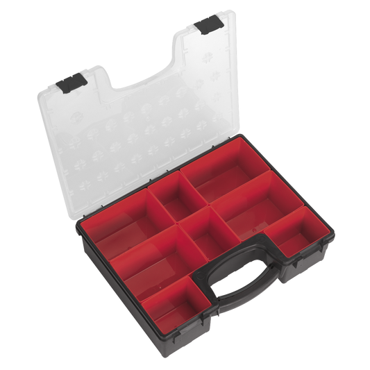 Parts Storage Case with 8 Removable Compartments