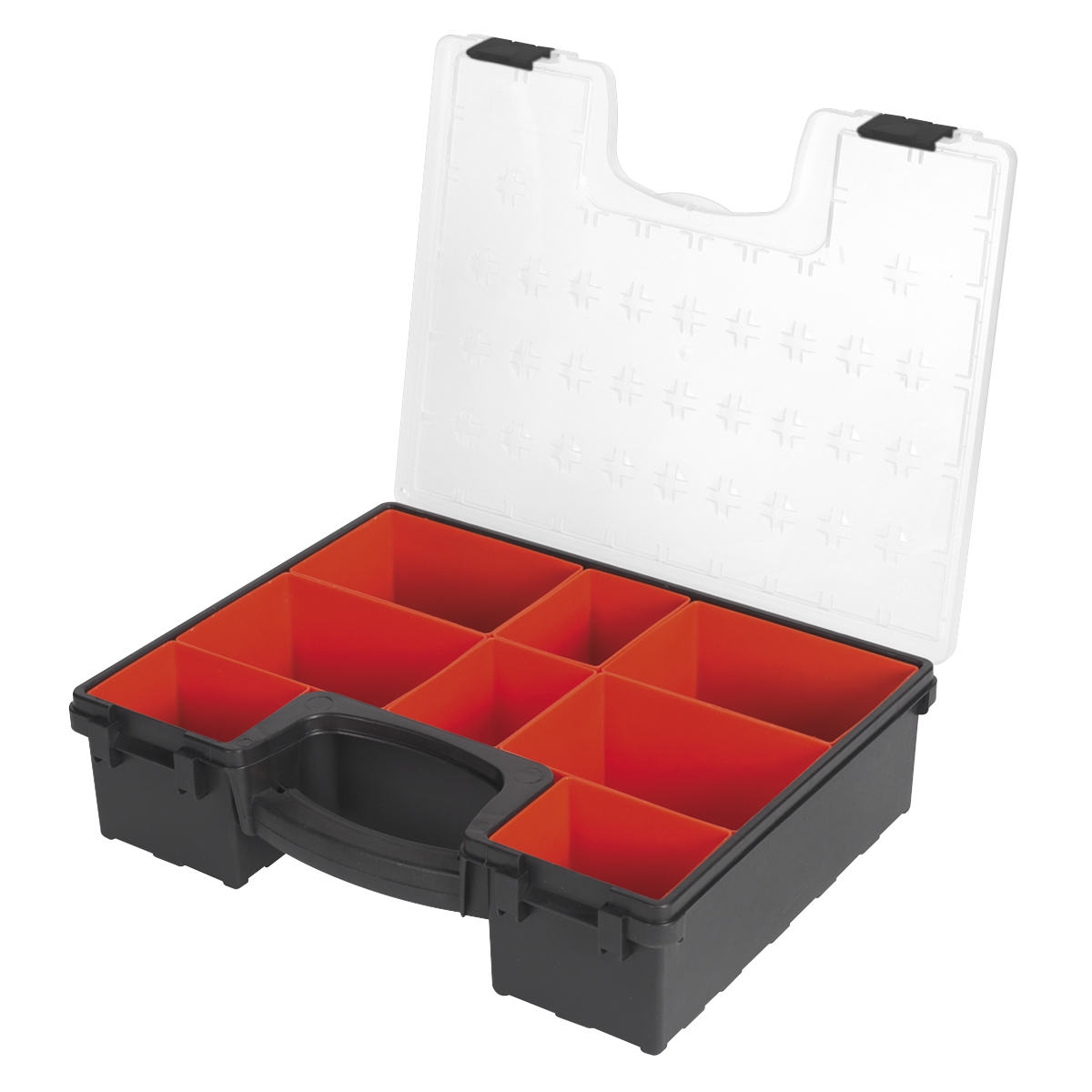 Parts Storage Case with 8 Removable Compartments