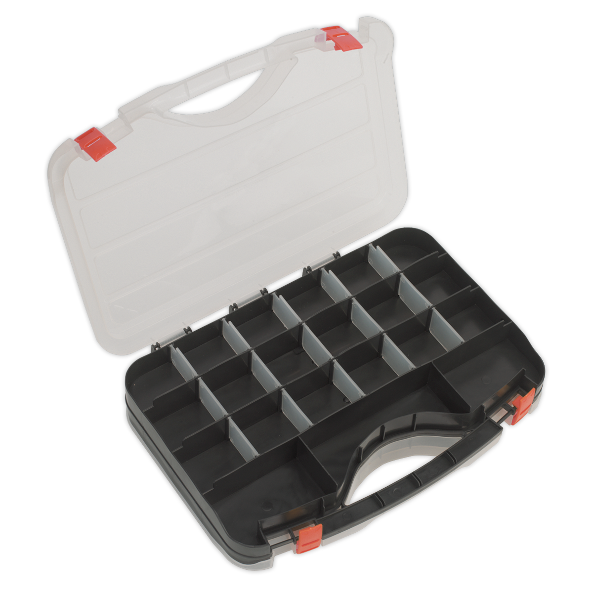 Parts Storage Case 42 Compartment Double-Sided