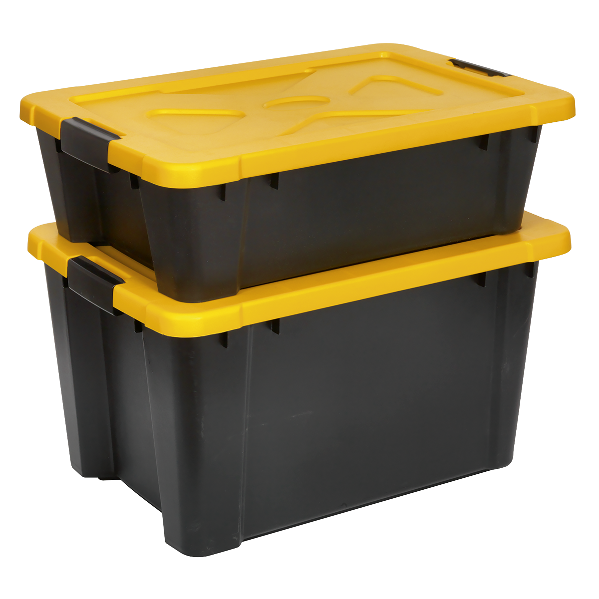 Composite Stackable Storage Box with Lid 27L