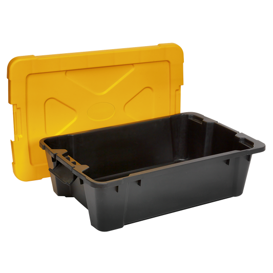 Composite Stackable Storage Box with Lid 27L