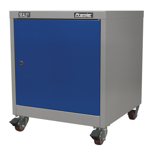 Mobile Industrial Cabinet 1 Shelf Locker