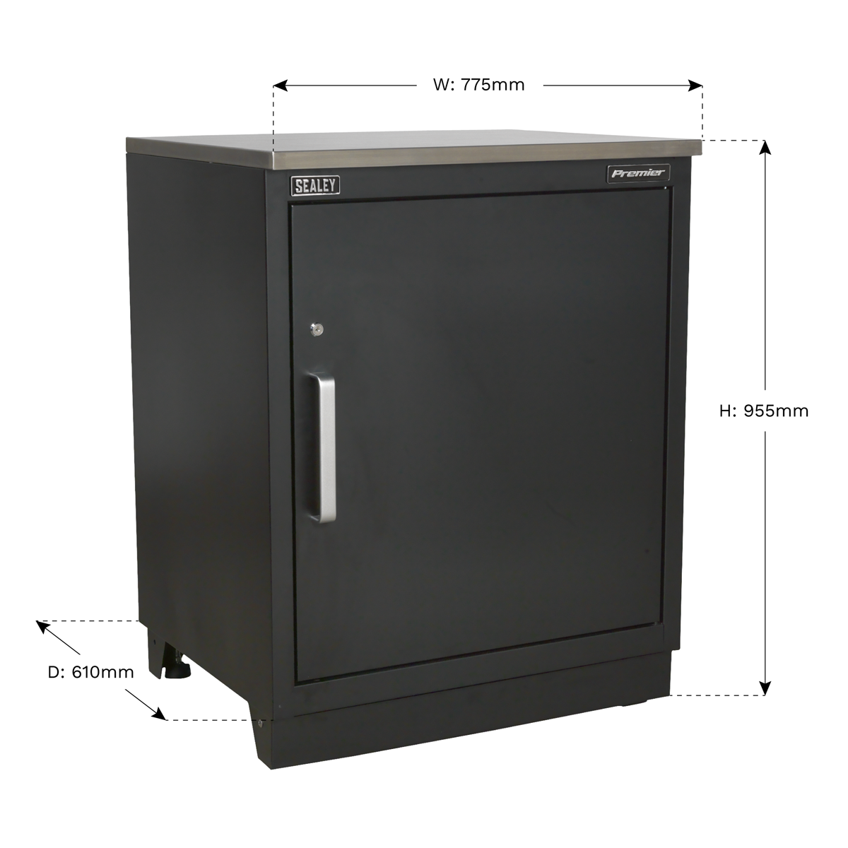 Modular Floor Cabinet 1 Door 775mm Heavy-Duty