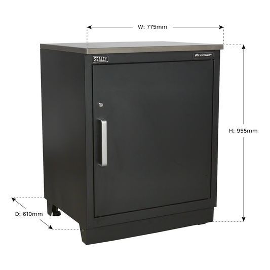 Modular Floor Cabinet 1 Door 775mm Heavy-Duty