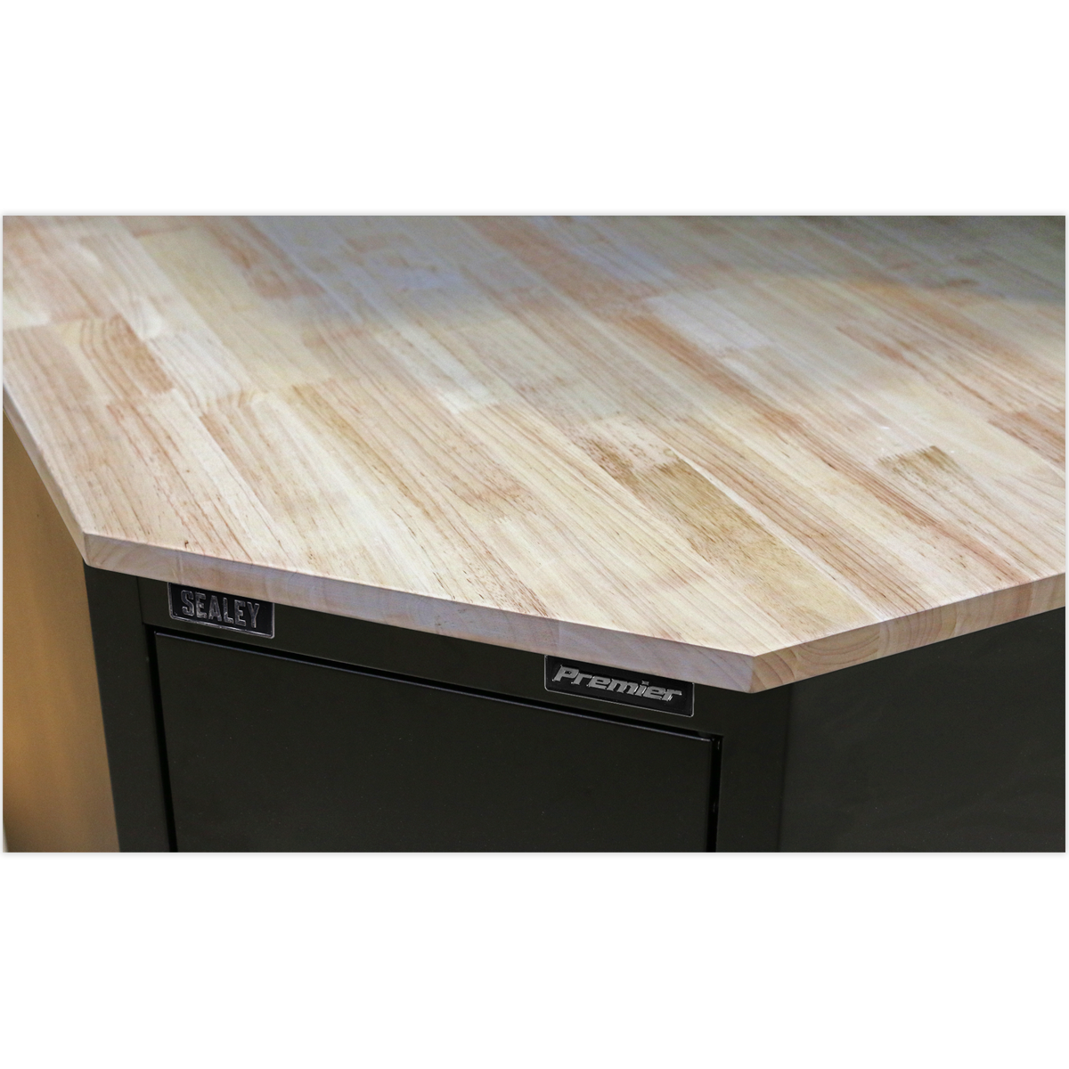 Hardwood Corner Worktop 930mm