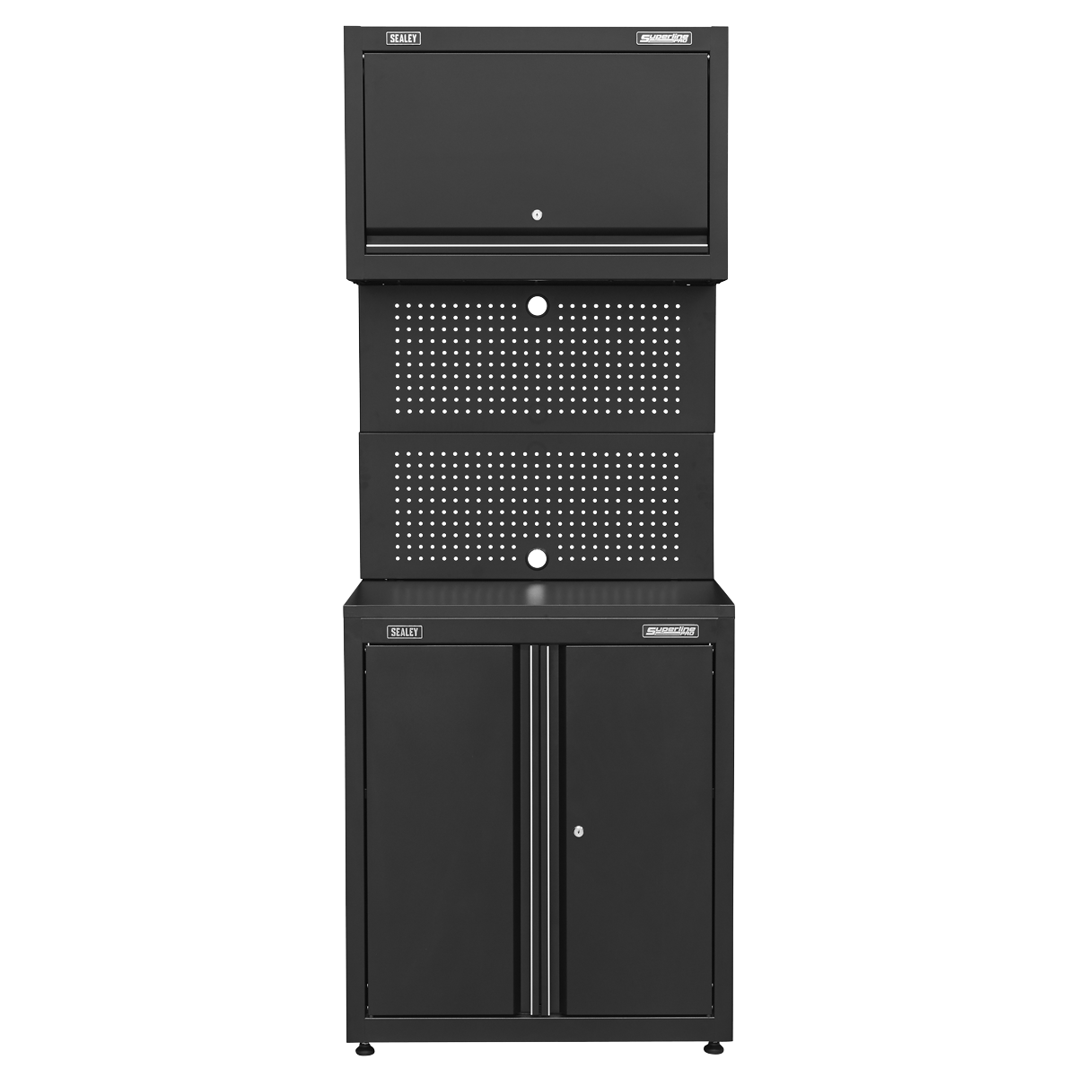 Rapid-Fit 2 Door Cabinet & Wall Cupboard