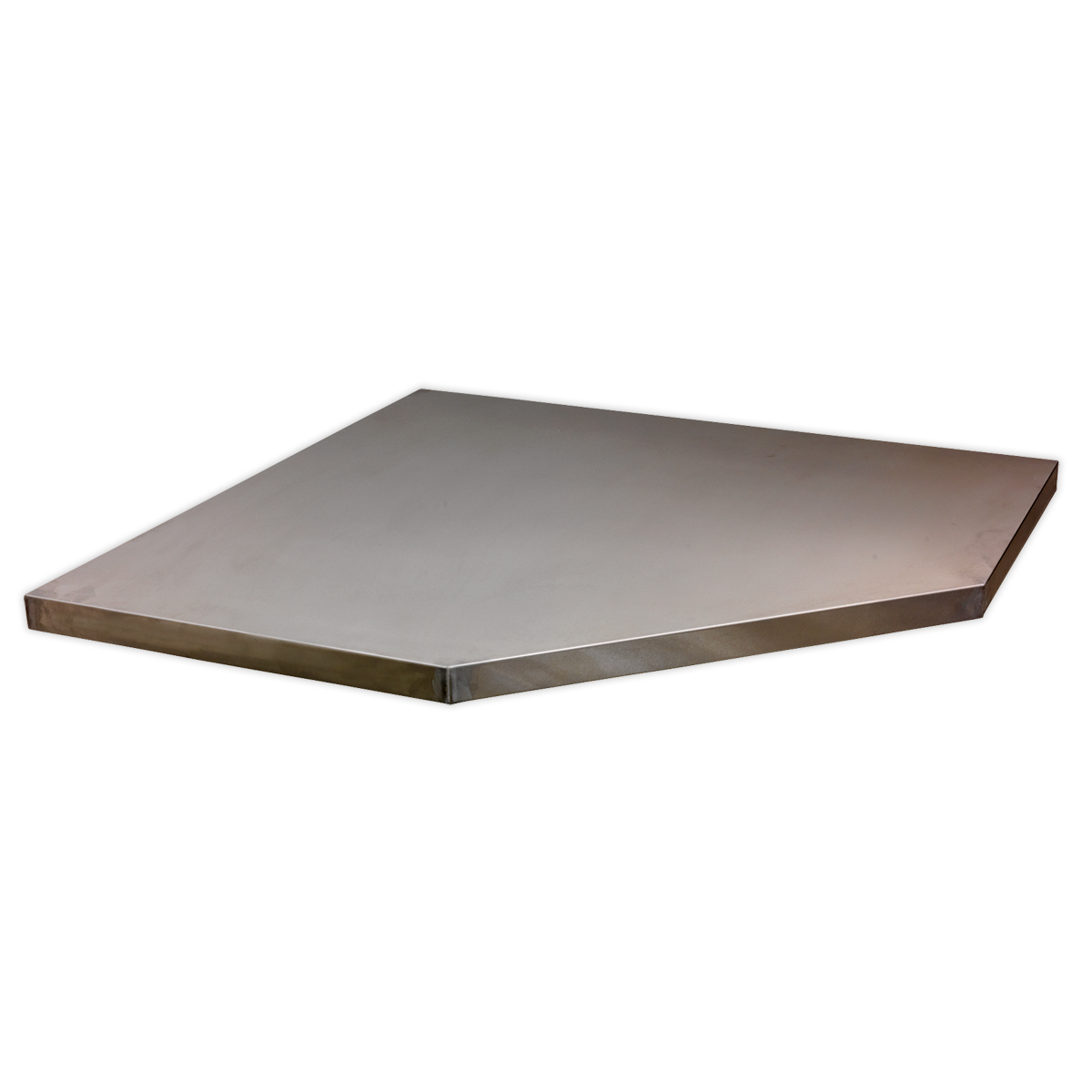 Stainless Steel Worktop for Modular Corner Cabinet 865mm