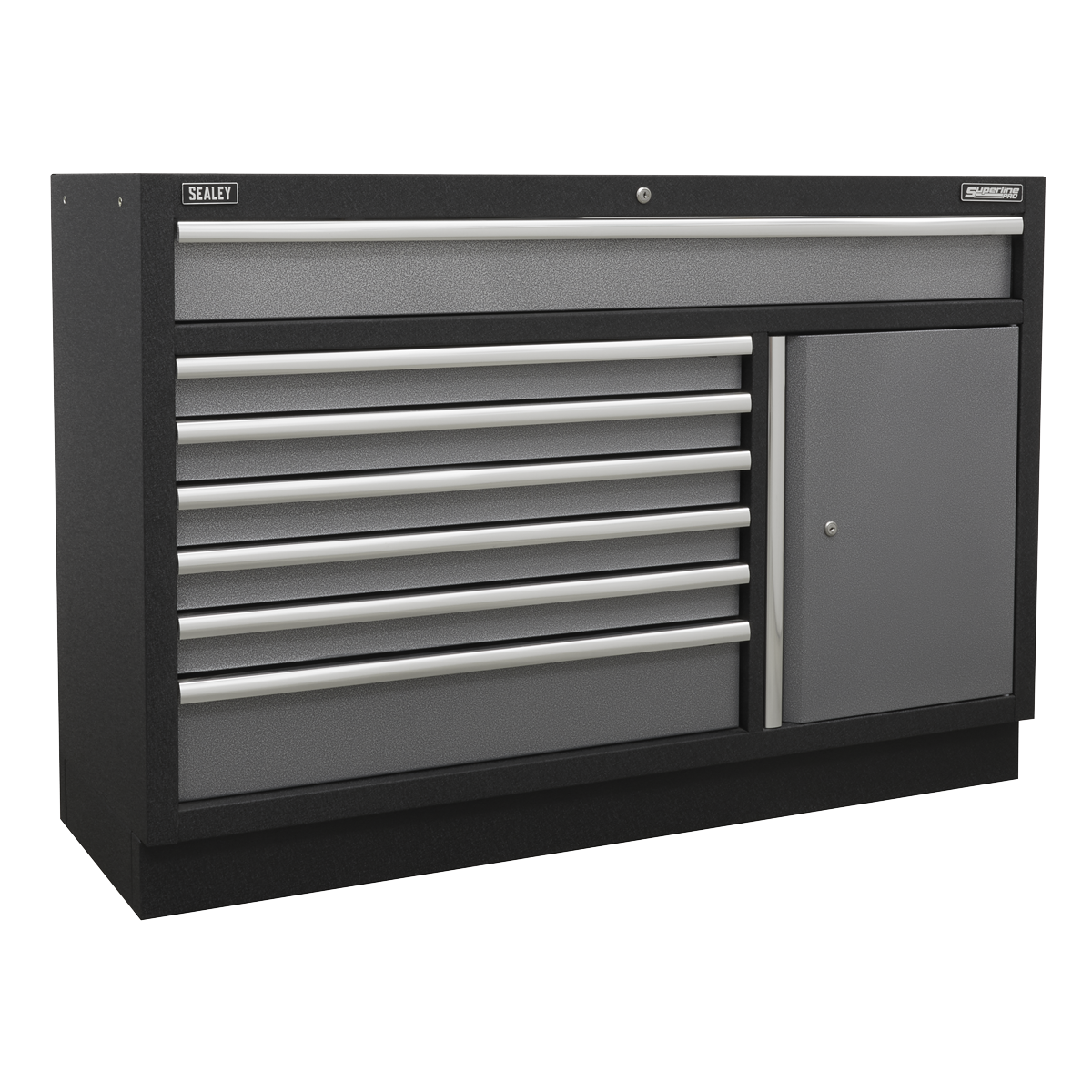 Superline PRO® 1.96m Storage System - Stainless Steel Worktop