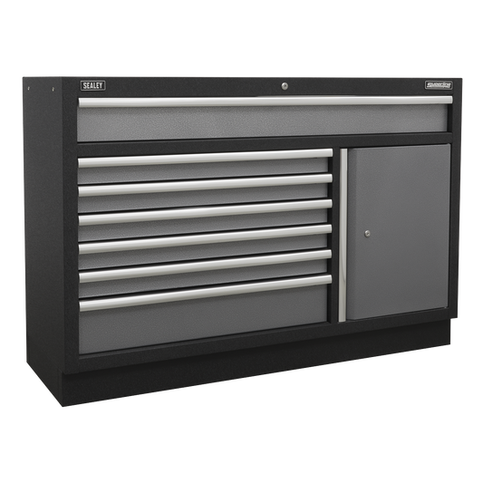 Superline PRO® 1.96m Storage System - Stainless Steel Worktop