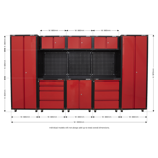 American PRO® 3.3m Storage System