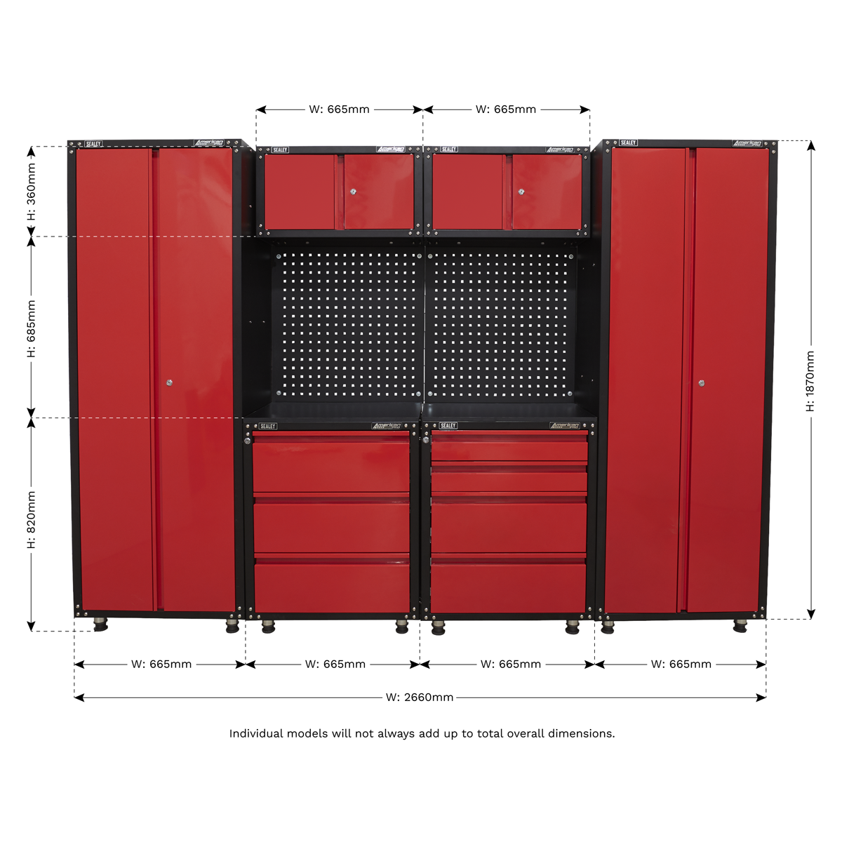 American PRO® 2.6m Storage System