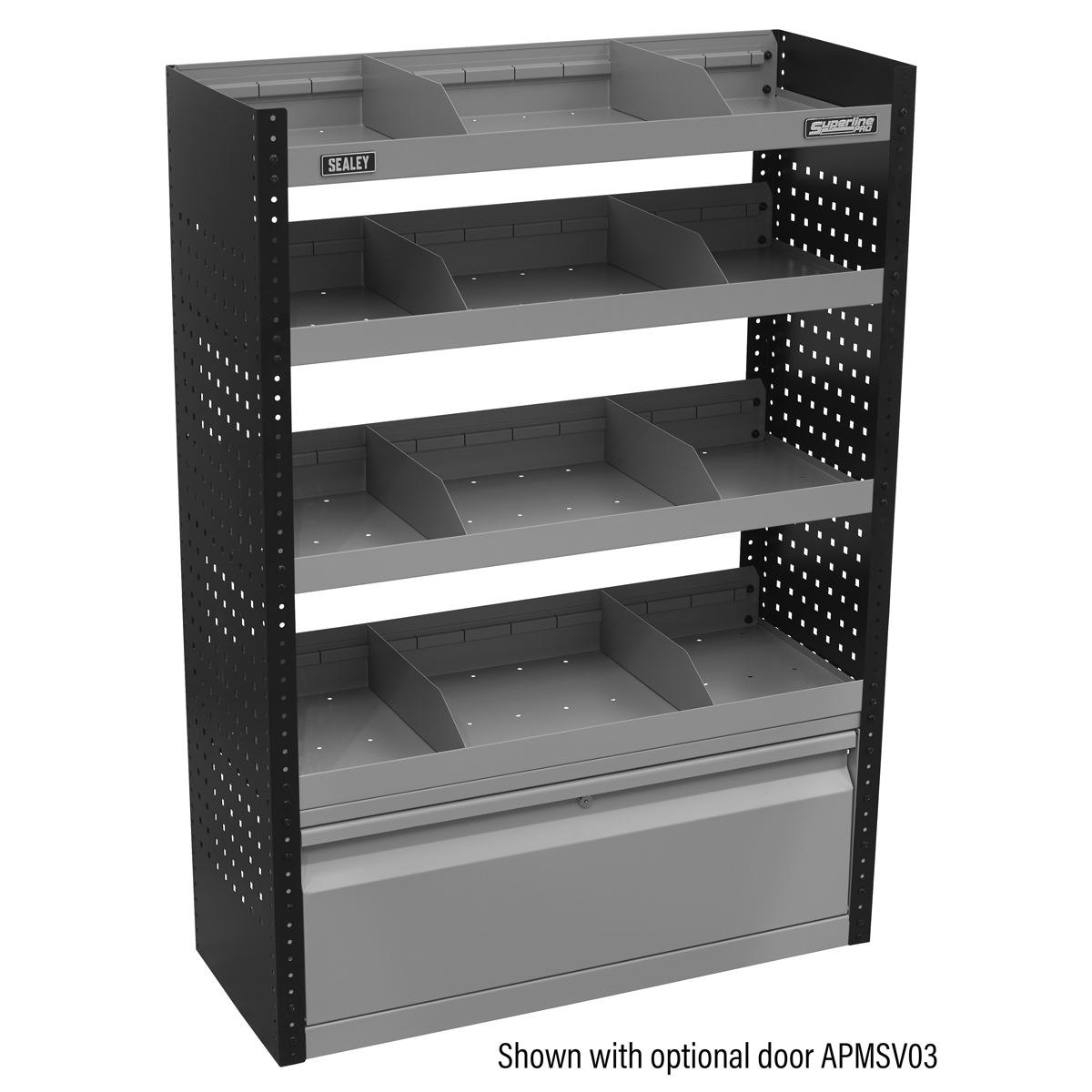 Modular Flat Shelf Van Storage Unit 925mm