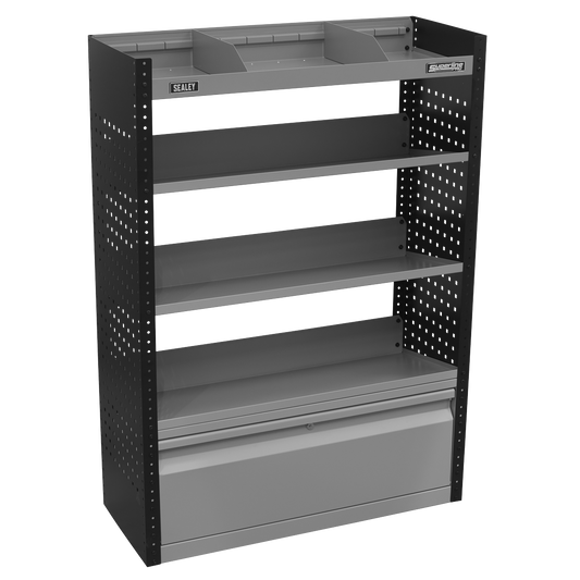 Modular Slanted Shelf Van Storage Unit 925mm