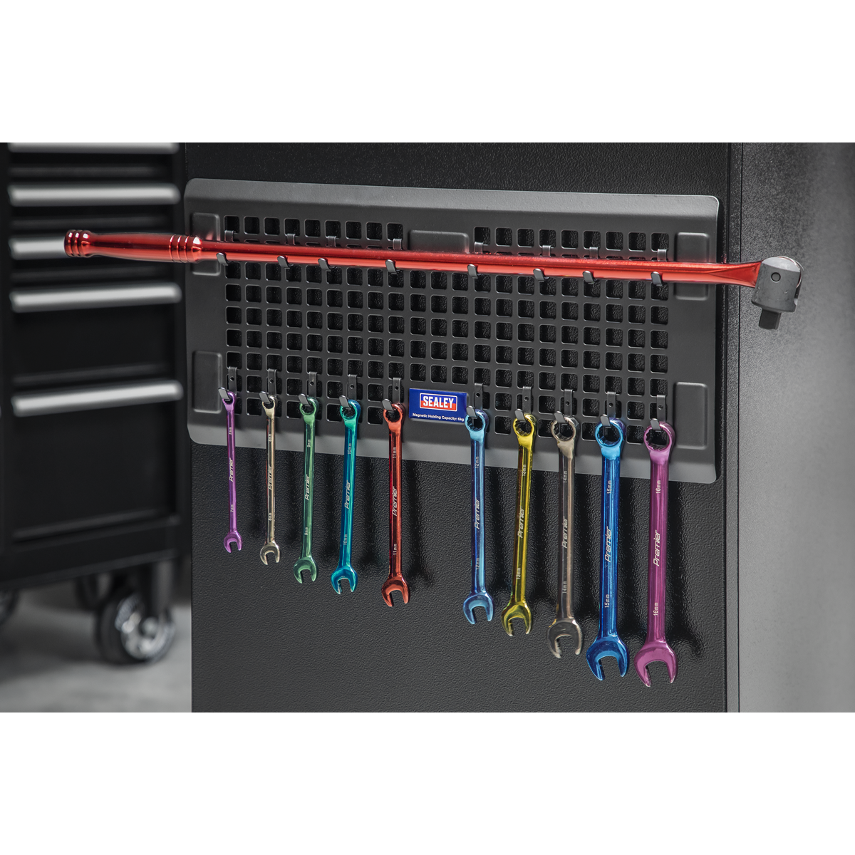 Magnetic Pegboard - Black